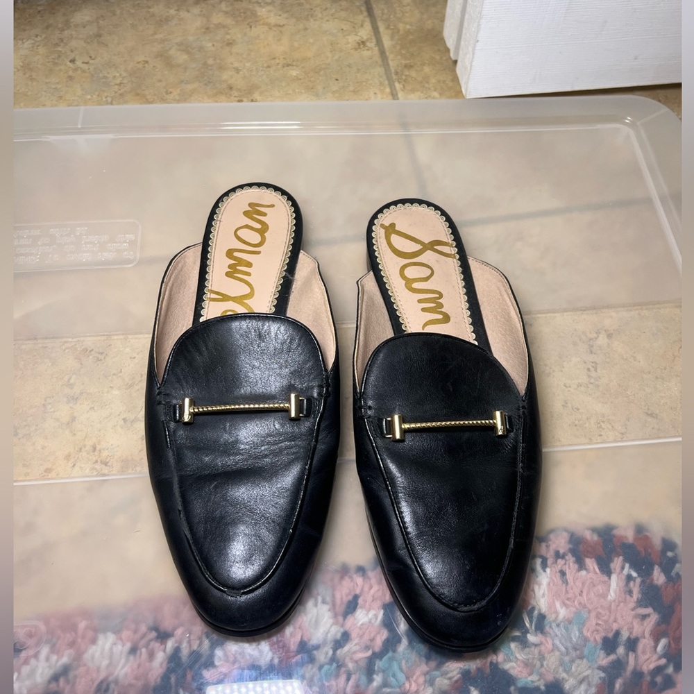 Sam Edelman Black Mule